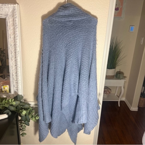 One size MELROSE & MARKET baby sky blue poncho - Picture 3 of 9